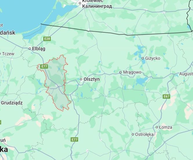 9. powiat ostródzki – 9,1 proc.
