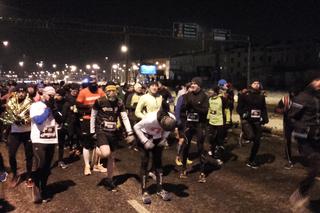 Mroźna i nocna Dycha do Maratonu