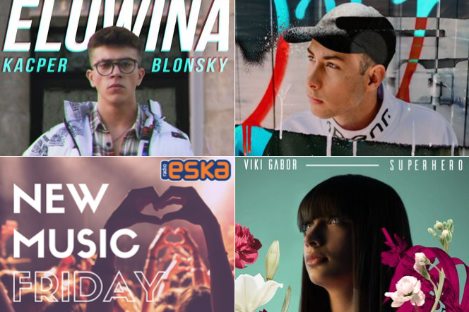 Kacper Blonsky, Viki Gabor, Michał Szczygieł i inni w New Music Friday w Radiu ESKA!