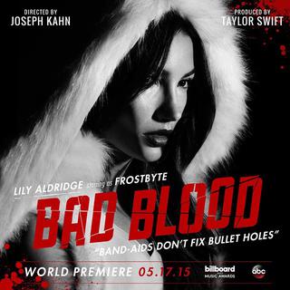 Lily Aldridge - teledysk do Bad Blood