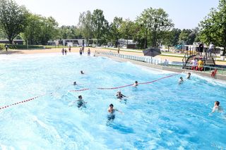 Oblężenie na kąpielisku Fala w Chorzowie. Rekordowa niedziela