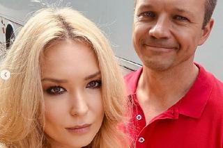 Barwy szczęścia. Karolina (Marta Dąbrowska), Bruno (Lesław Żurek)