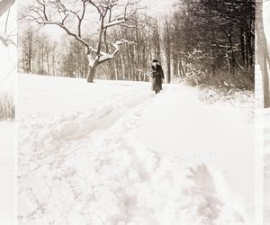 Zielona Góra w zimowej aurze. Czesław Łuniewicz uchwycił zimę kilkadziesiąt lat temu na fotografiach