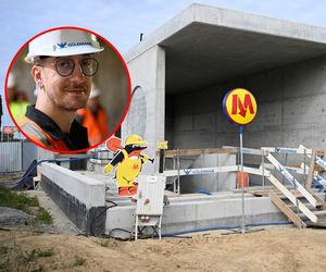 Byliśmy na budowie ostatniej stacji metra w Warszawie. Widok zapiera dech w piersiach
