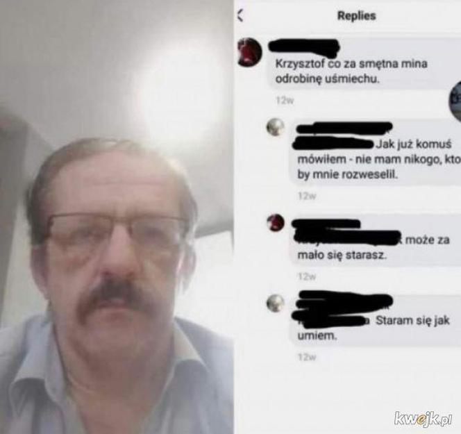 Najśmieszniejsze memy na imieniny Krzysztofa