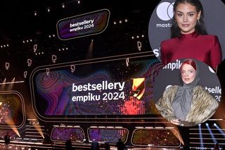 Bestsellery Empiku 2024. Gwiazdy zaszalały ze stylizacjami. Honorata Skarbek w obcisłym kostiumie, Margaret w futrze i kapturze