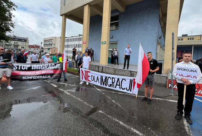 Protest Konfederacji w Siedlcach zgromadził ok. 600 osób