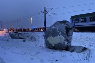 Wypadek pociągu w Koszarówce. Przywrócony ruch pociągów na trasie Ełk-Białystok [ZDJĘCIA, WIDEO]