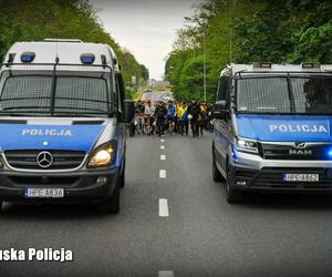 Lubuska policja zabezpieczała derby w Zielonej Górze