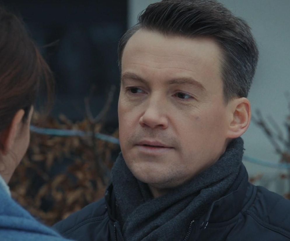 	M jak miłość odc. 1856. Jakub Karski (Krzysztof Kwiatkowski), Martyna (Magdalena Turczeniewicz)