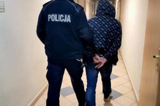 Zatrzymany mężczyzna