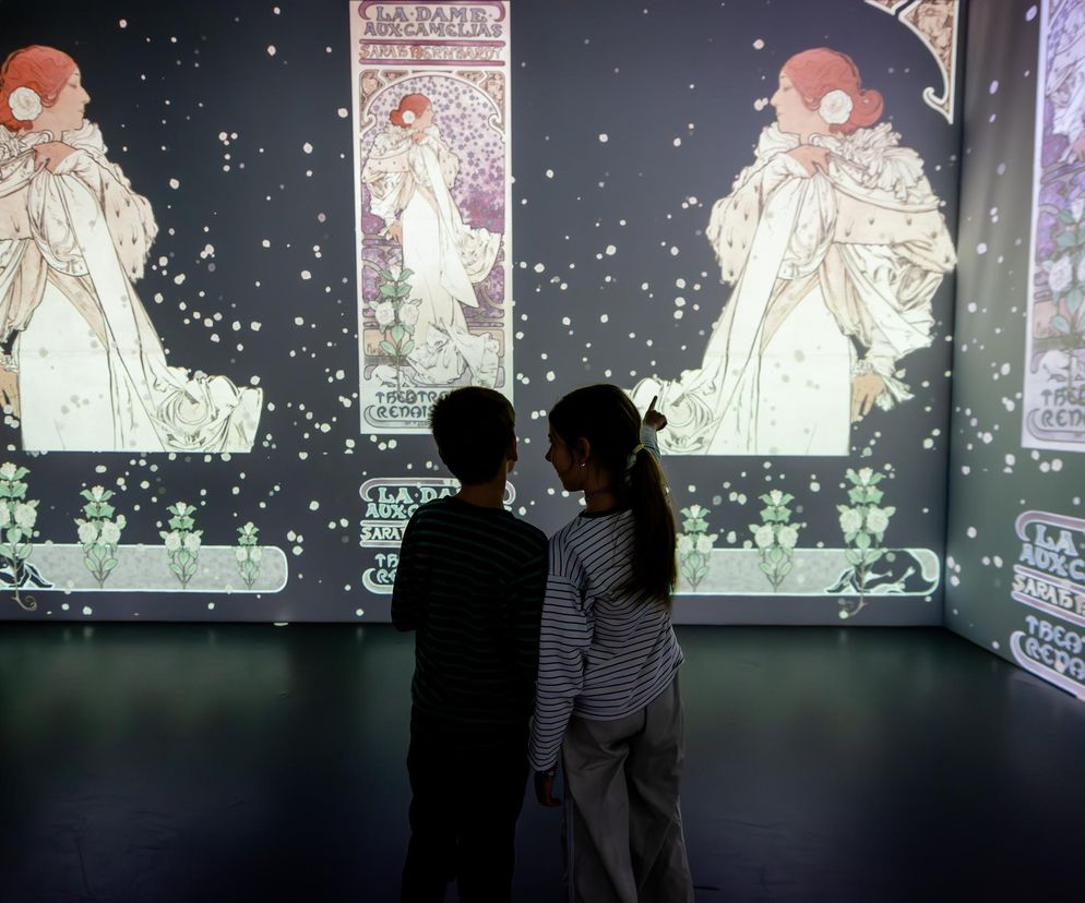 Alfons Mucha w Art Box Experience