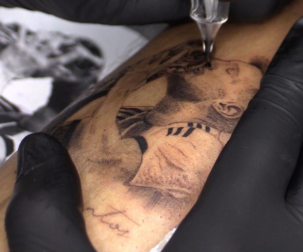 Leo Messi tatuaż