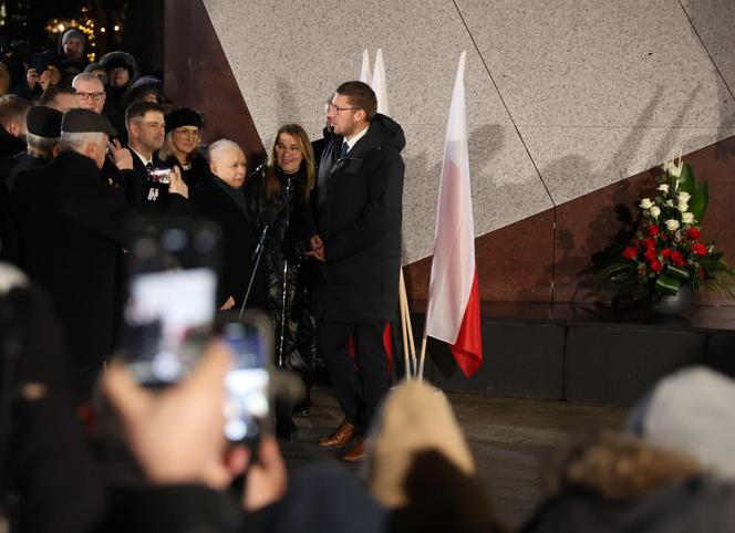 Odsłonięcie pomnika Lecha Kaczyńskiego przy Placu Teatralnym w Lublinie