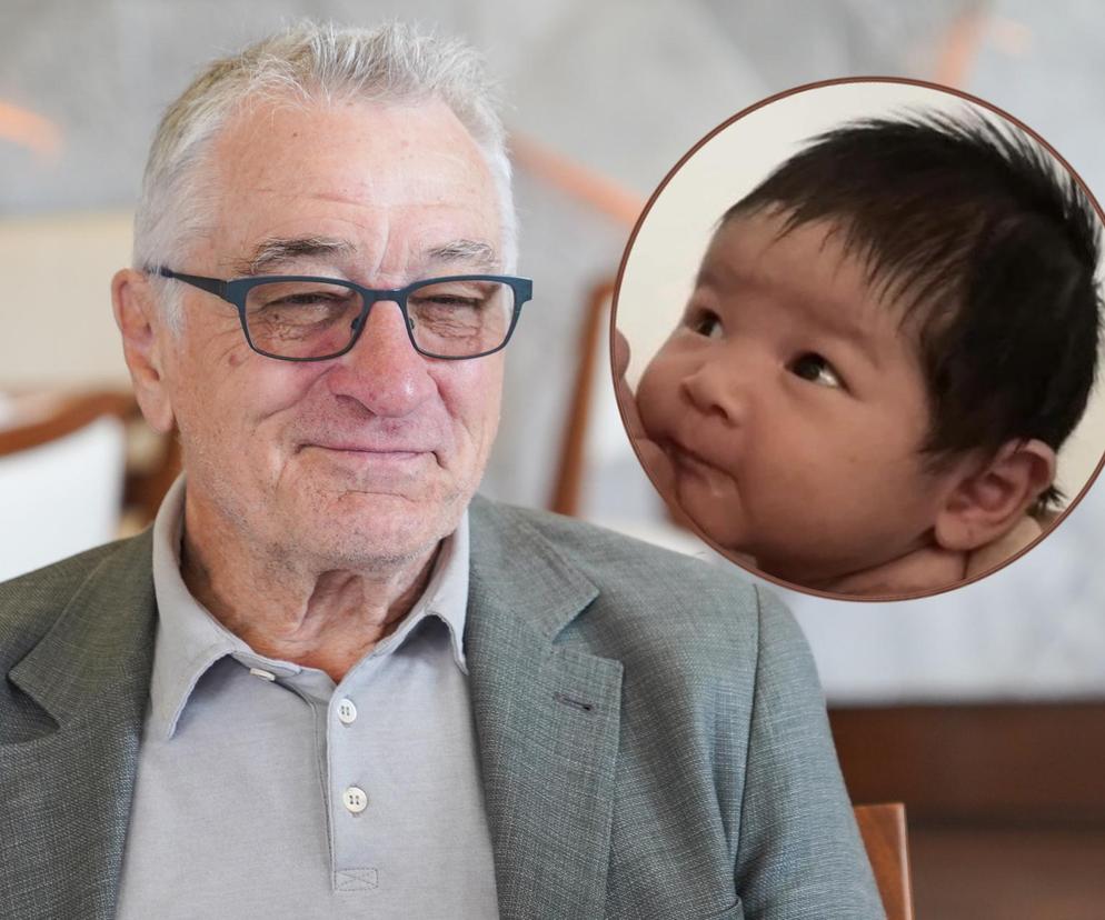 81-letni Robert De Niro pokazał 10-miesięczną córkę! Radość w moim życiu