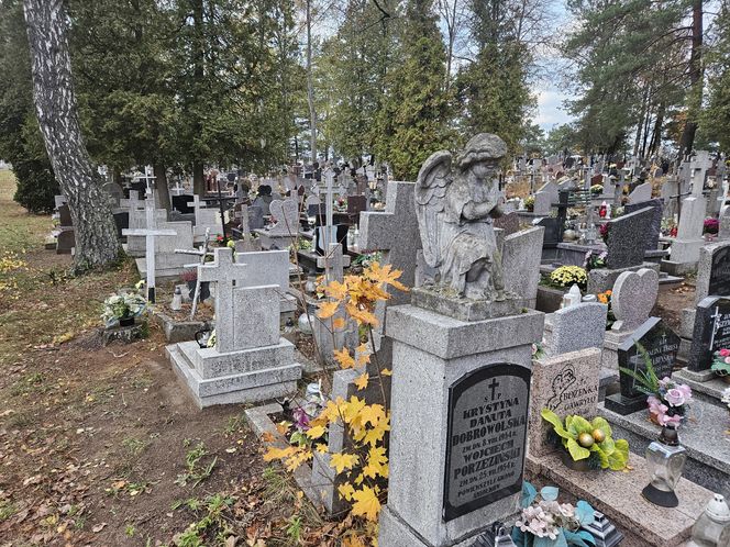 "Wzgórze Anielskie" na Cmentarzu Farnym w Białymstoku