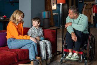 	Barwy szczęścia odc. 2999. Sebastian (Marek Krupski), Mateuszek (Filip Kawalerowicz), Dominika (Karolina Chapko)