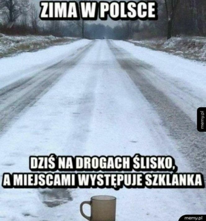 Najlepsze zimowe memy 