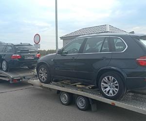 Podlaskie. Kradzione BMW na lawecie. Kierowca udaje zaskoczonego