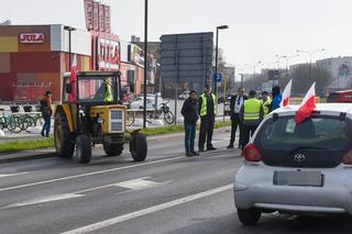 Skromne początki rolniczej blokady na drodze do Bydgoszczy