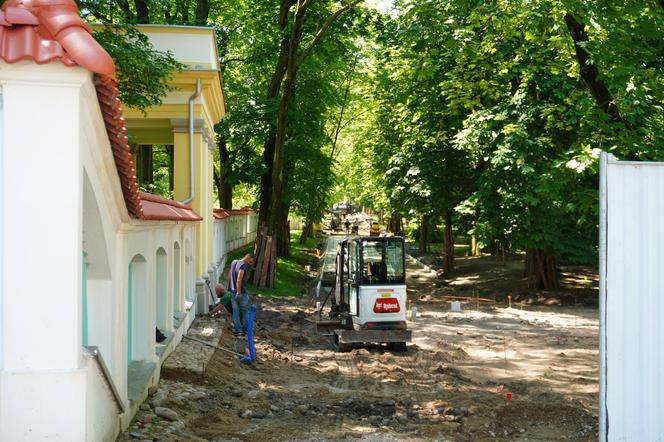 Rewitalizacja Parku Planty. Tak wyglądają majowe prace w centrum Białegostoku