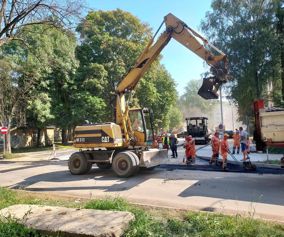 Lublin - przebudowa ul. Wallenroda i nowe utrudnienia