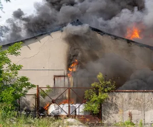 Pożar w Przylepie. Strażacy zakończyli działania gaśnicze