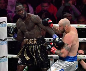 Wilder jednym ciosem wysłał rywala do szpitala. Wiadomo, co ze zdrowiem Heleniusa, o wszystkim poinformował