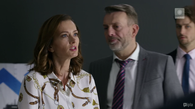 Przyjaciółki, odc. 173: Zuza (Anita Sokołowska), szef (Wojciech Kuliński)