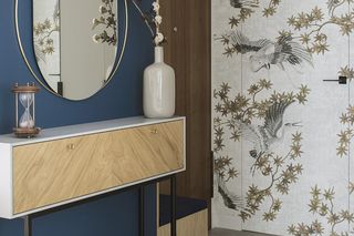 Ściana w przedpokoju