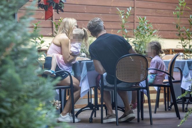 Agnieszka Kaczorowska i Marcin Rogacewicz wybrali się na rowery 