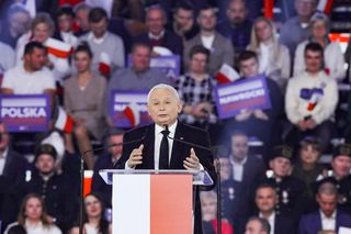 Łódź. konwencja wyborcza Karola Nawrockiego