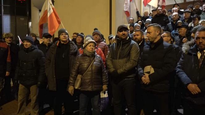 Protest TVP3 Lublin