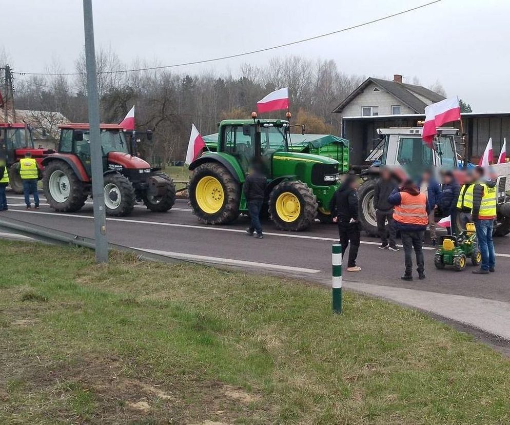 Strajk rolników w woj. lubelskim (20.03.2024)