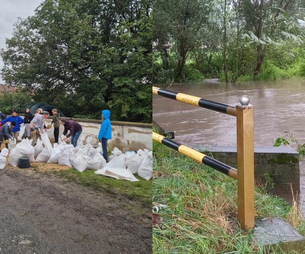 Zagrożenie powodziowe w Kątach Wrocławskich. Gmina apeluje do mieszkańców 