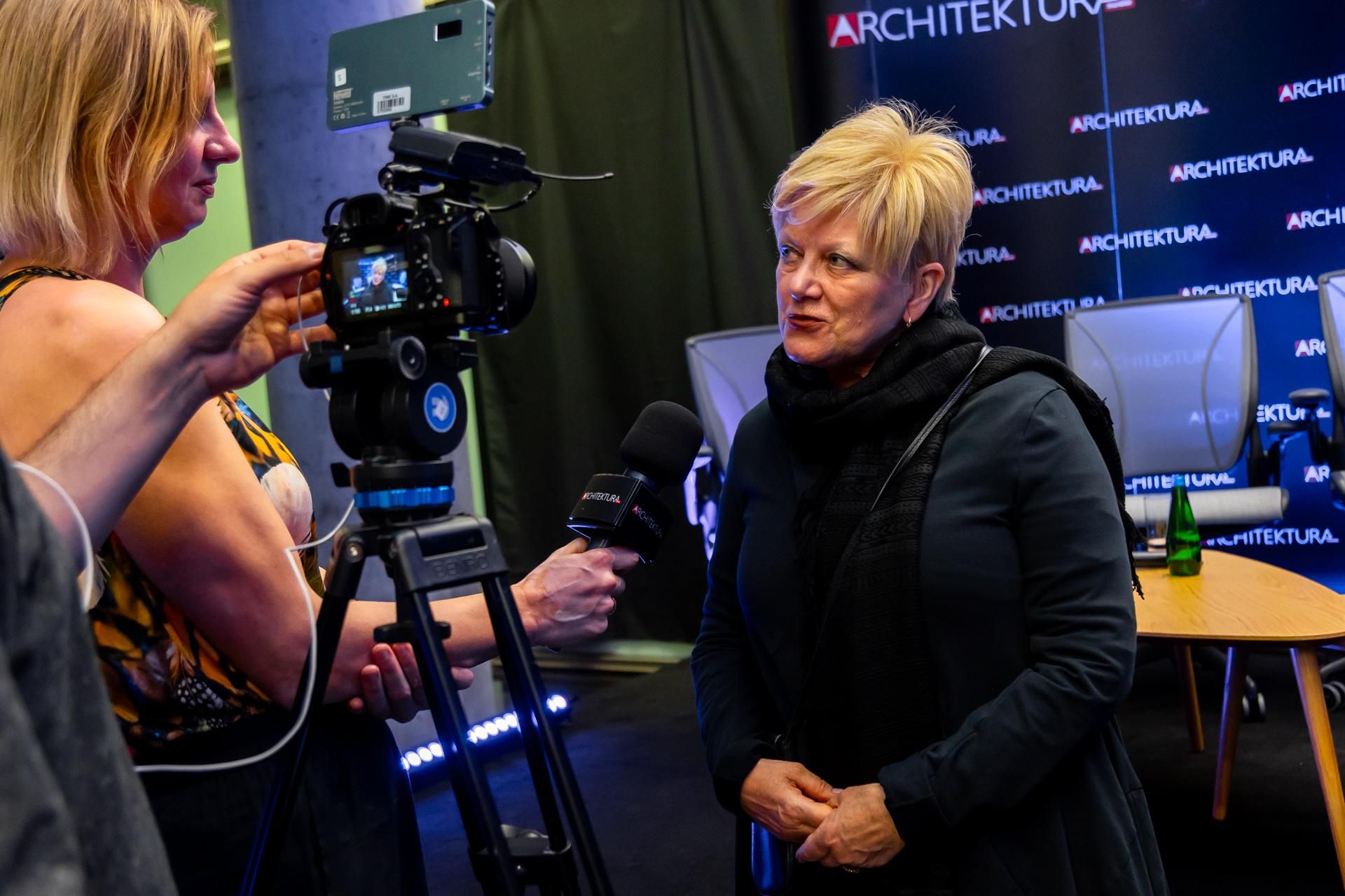 Warszawa - Wolf Marszałkowska - debata Architektury - Ewa Kuryłowicz