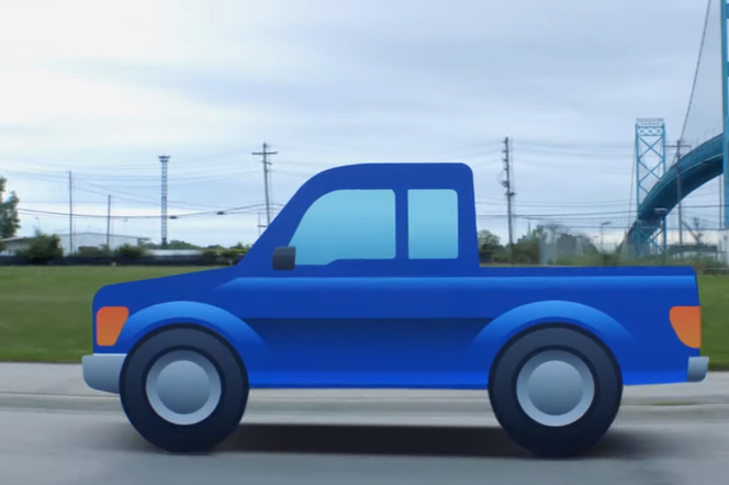 Ford Pickup Truck Emoji