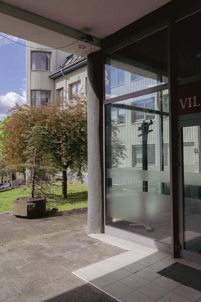 Kościół projektu Wiwulskiego / Dom Kultury Budowlanych w Wilnie