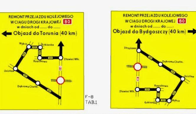 Wielkie utrudnienia na DK 80 i moście fordońskim. Będą objazdy i ręcznie sterowany ruch 