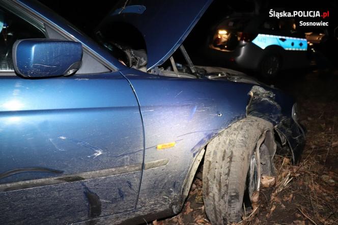 Pościg na ulicach Katowic i Sosnowca. Policjanci zaczęli strzelać do BMW 