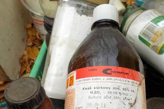Niebezpieczne chemikalia w Falenicy