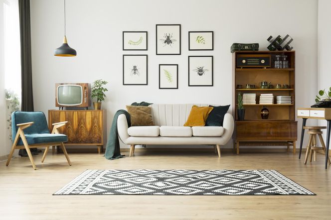 Kolory ścian, które kojarzą się z przytulnym domem babci. Mieszkanie w stylu retro - inspiracje