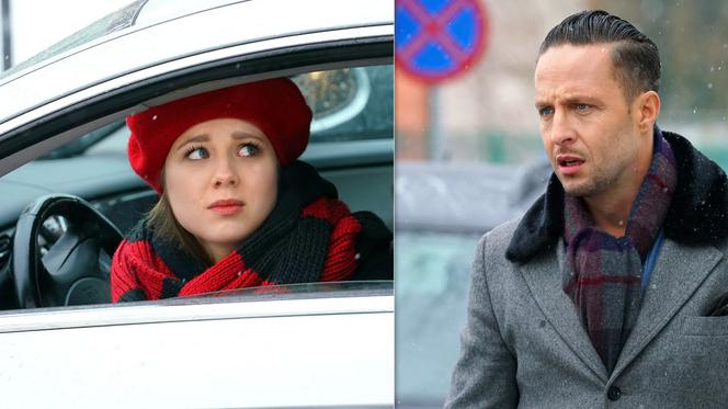 Barwy szczęścia odcinek 1876. Sebastian (Kacper Krupski), Jowita (Magdalena Żak)