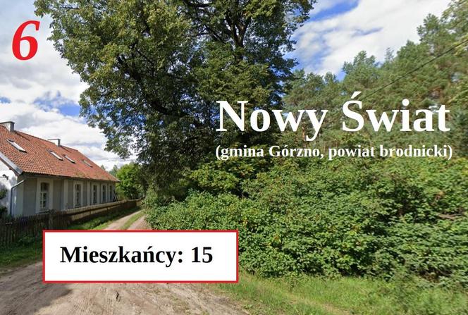 Te wsie Kujawsko-Pomorskiego liczą najmniej mieszkańców