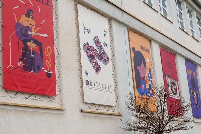 Wystawa plakatów muzycznych na Wawrze