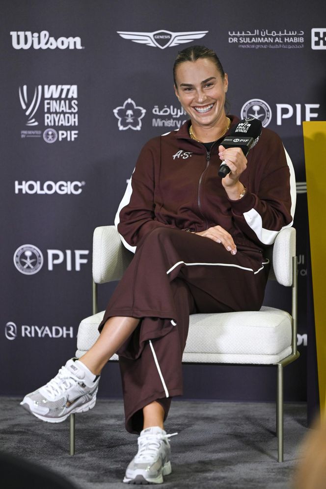 Tenisistki na konferencji WTA Finals