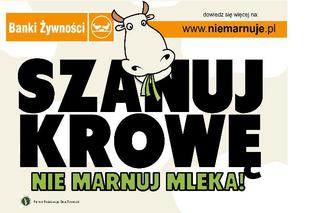 Szanuj krowę - nie marnuj mleka!