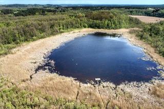 Jezioro Czarne w Lubuskiem, w gminie Świebodzin