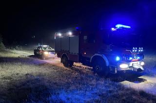 Niezidentyfikowany obiekt latający miał spaść pod Szczytnem. W akcji policja i straż pożarna [ZDJĘCIA]