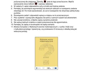 Matura 2025 - matematyka rozszerzona